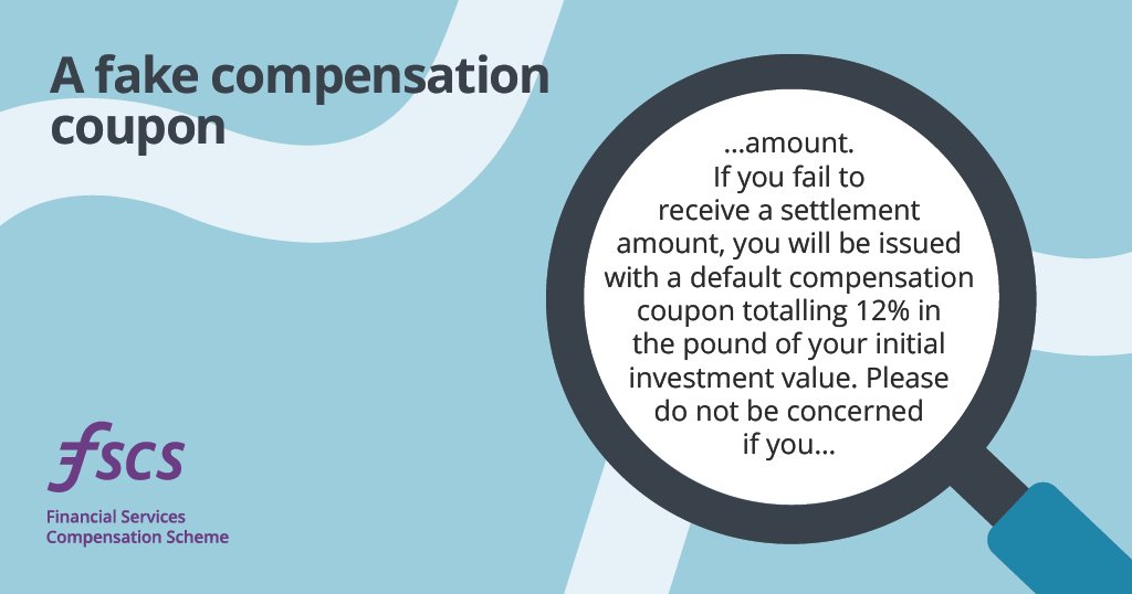 Financial Services Compensation Scheme tweet media