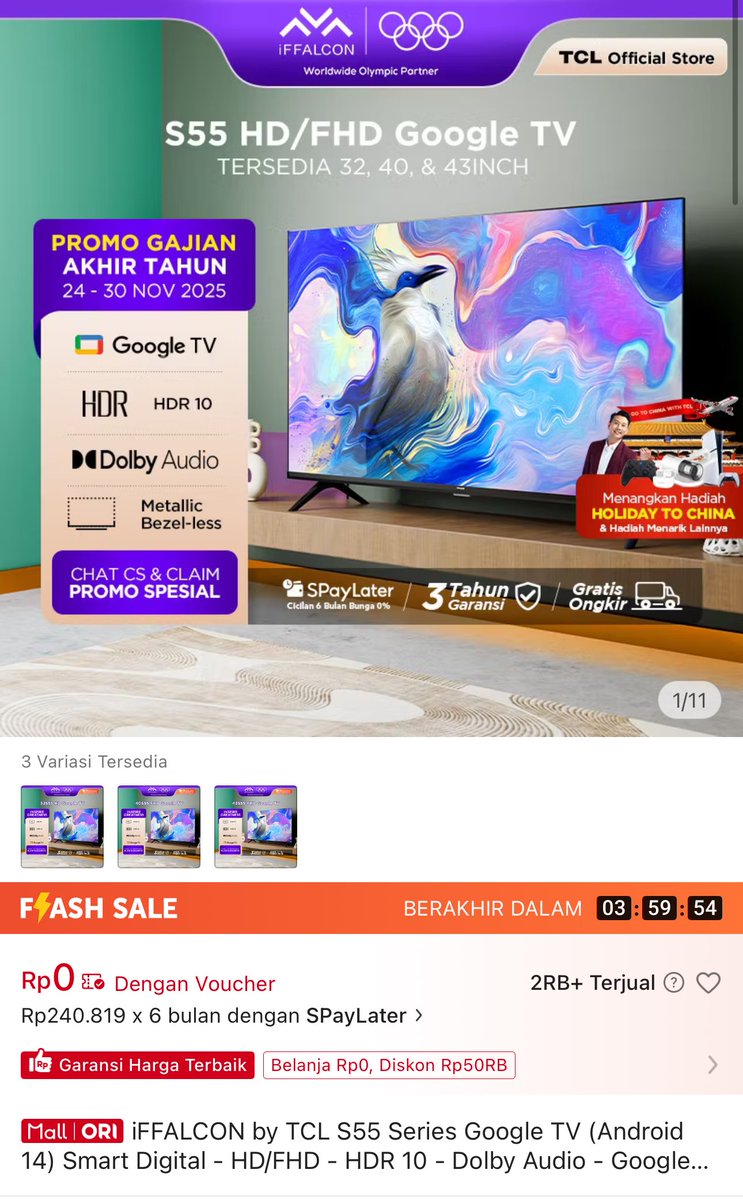 CEPETTT TV

s.shopee.co.id/2qNSlRUN9g
