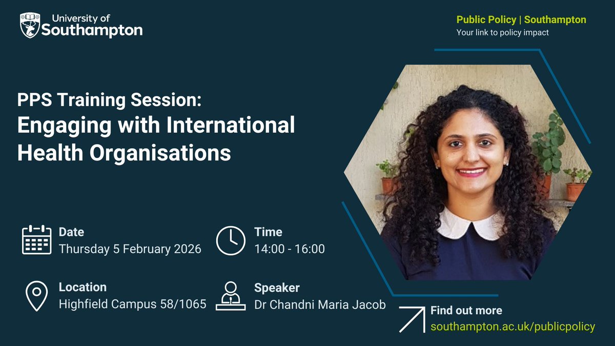 Public Policy|Southampton (PPS) tweet media