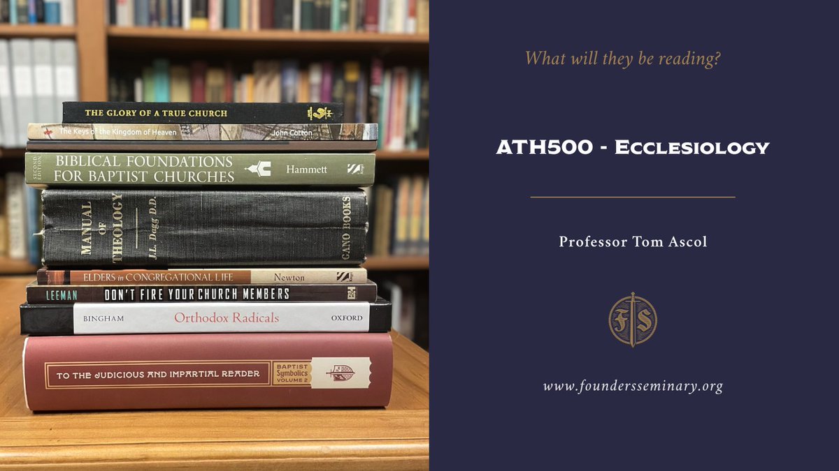 Founders Seminary tweet media