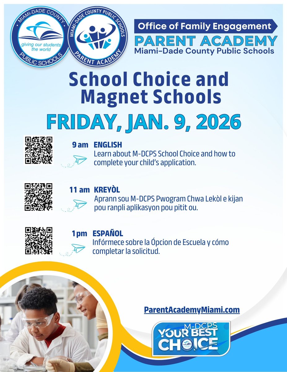 M-DCPS Parent Academy / Family Engagement tweet media