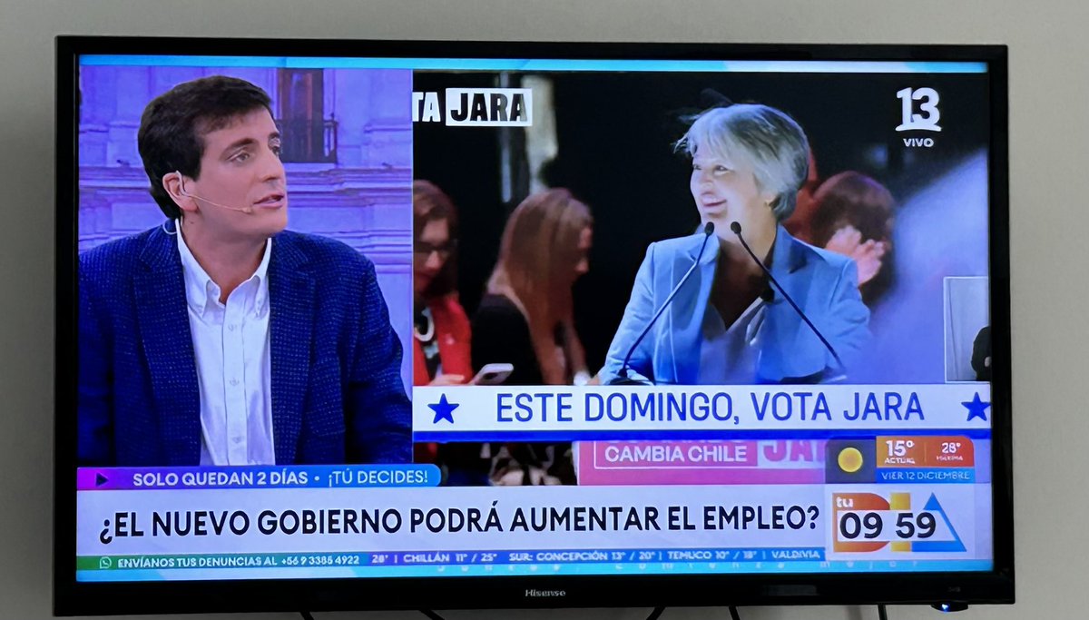LeylaAnuch's tweet photo. @tudia_13 ojo con las imágenes que colocan. No pueden promover voto @canal13 https://t.co/JGSwwSJ2LX