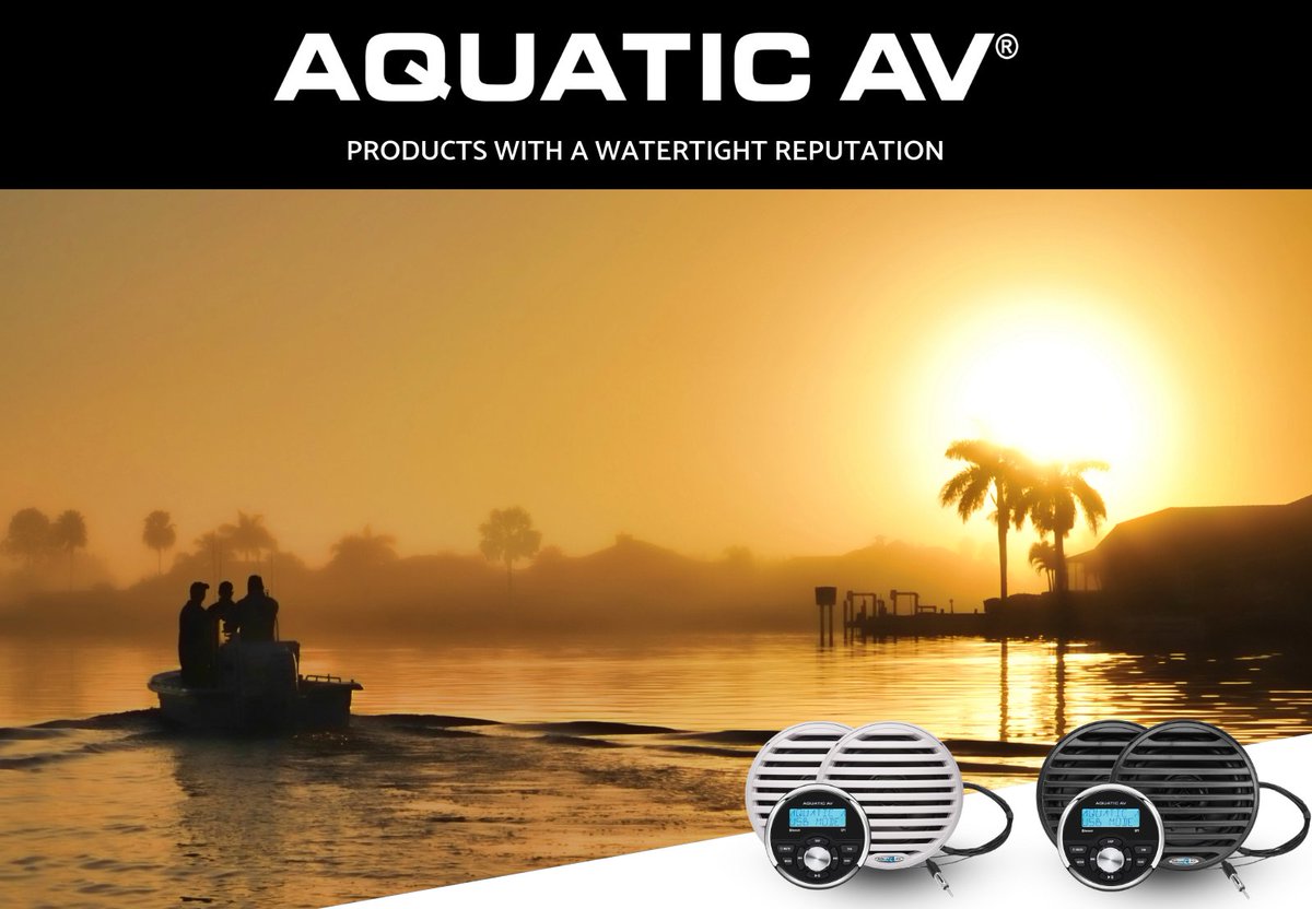 Aquatic AV’s GP1 Stereo Kit is now available through CWR! This kit, offered exclusively through CWR, includes Aquatic AV’s GP1 Gauge Stereo along with their Economy 6.5" Speakers. Available at a great price, be sure to check out both options today! cwr.link/jlX3mHO

#boats
