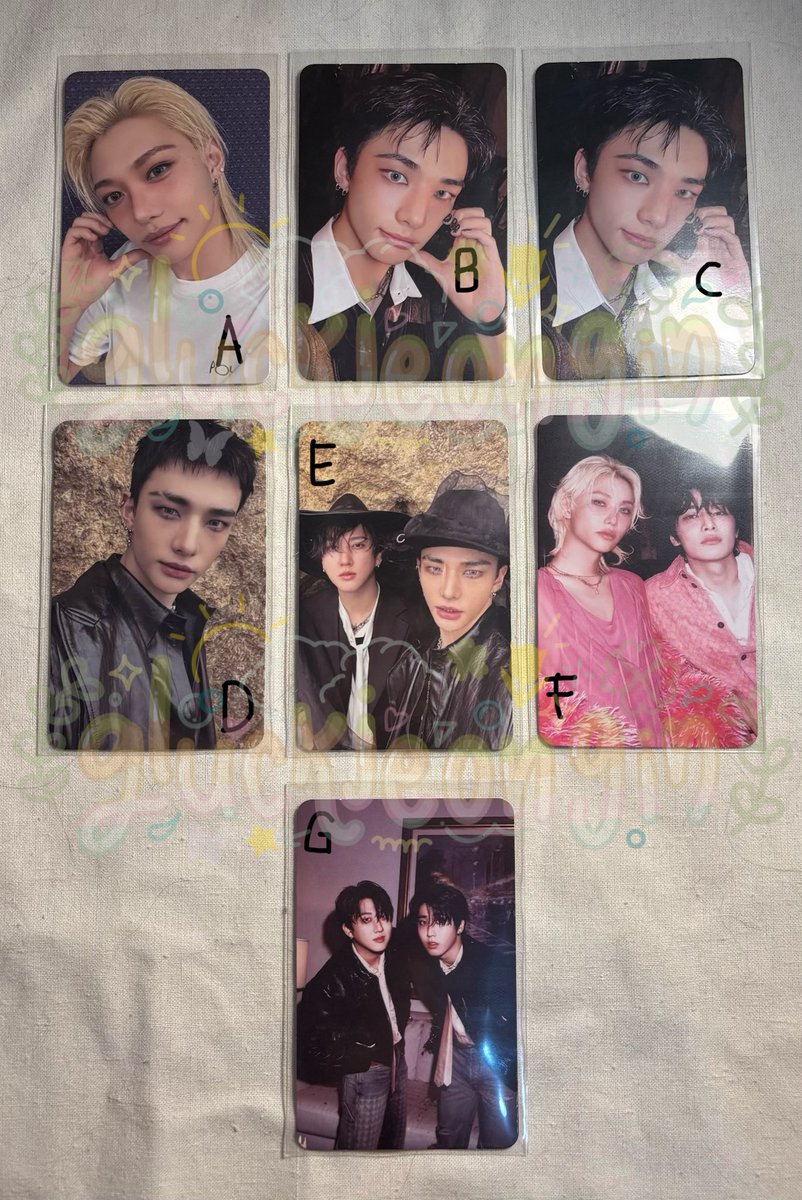 gluckjeongin's tweet image. wts want to sale
stray kids do it photocard

❗️price on the 🍊 link
✅ first pay first get
✅ price inc adm fee
✅ safe packaging
✅ dm for the condition
📍 jakarta, ina

link:
s.shopee.co.id/6ptbXEQVmy