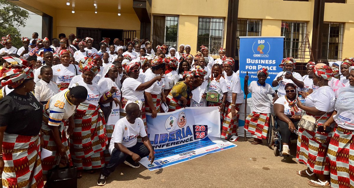 B4PCODEFOUND's tweet image. Conference 2025 Happening Now in Gbarnga,Bong County, Liberia. Check our Facebook page: facebook.com/b4pcodefound.c…