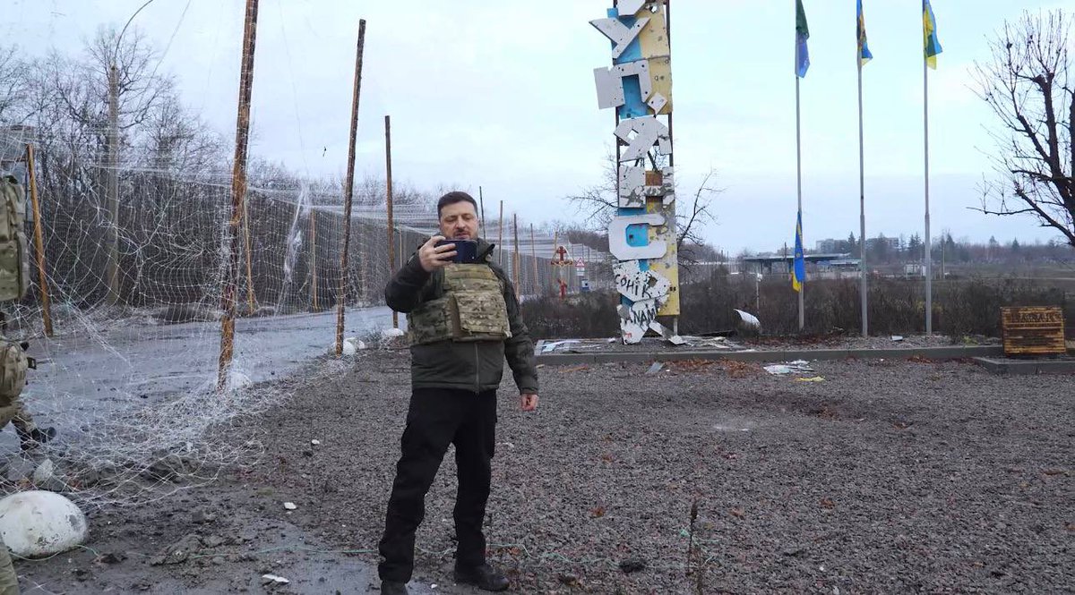❗️Putin a month ago claimed that Russian troops had captured the city of Kupyansk.

Zelenskyy today: