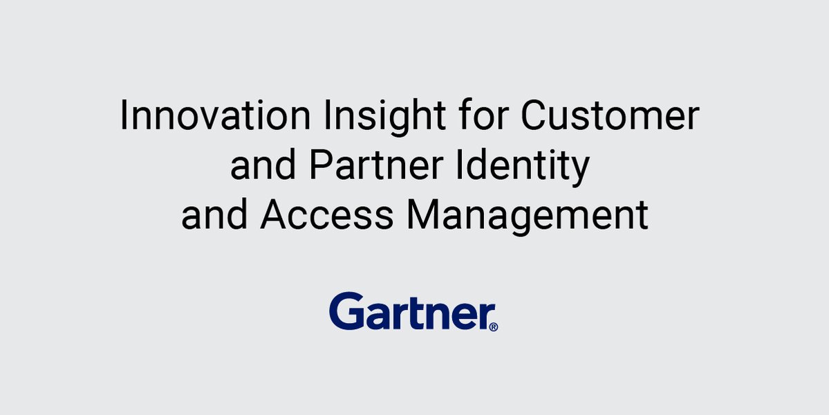 Customer and partner identity is evolving fast - are your IAM strategies keeping up?

Read this Gartner® Innovation Insight report, now available from Curity. 

📥 Access the report here: bit.ly/49XEfLY