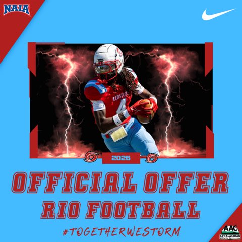 Blessed to receive my first offer from Rio Grande