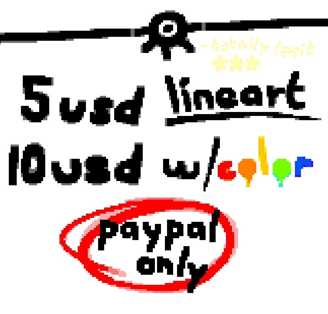 blueblobs1's tweet image. Yeah I have decided on the price and its final, and its officially open.

As you make your request we'll be discussing some conditions if you agree with it or not, before I start some progress on the commission.

dm me here on twitter or on discord (absolute_ylw7)