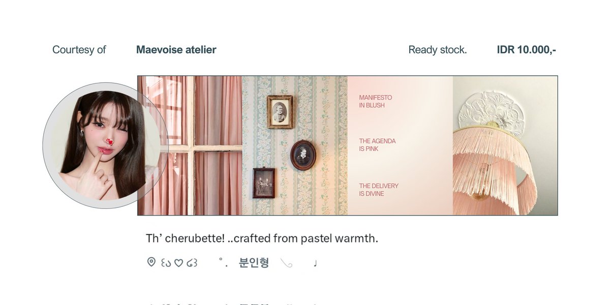 Heartlined: Wonyoung ♥︎ I have six copies ready stock layout with a pair of matching bio and loc up for grabs! #zonauang