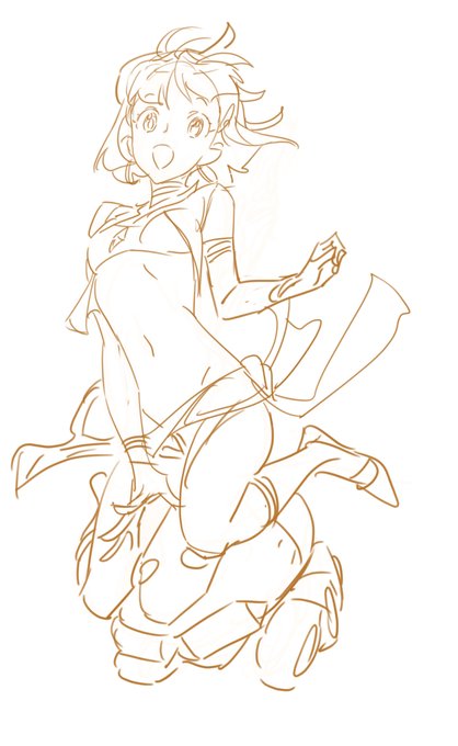 個人史のなかではこの子が革命だったんだよね スッとしてる スッとしてる!(二度言いました)
今の貞本さんのキャラには肉が足りないと感じるのは加齢によるものです 