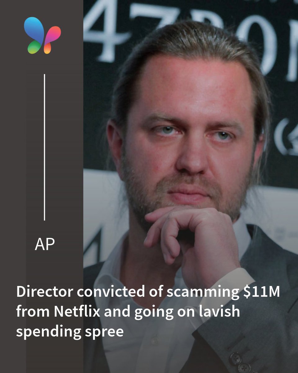 MSN's tweet image. Carl Erik Rinsch, director of “47 Ronin,” convicted of wire fraud after misusing $11M from Netflix for luxury purchases. Sentencing set for April.
🔗 msft.it/6010tcSoe
#BusinessEthics #StreamingNews