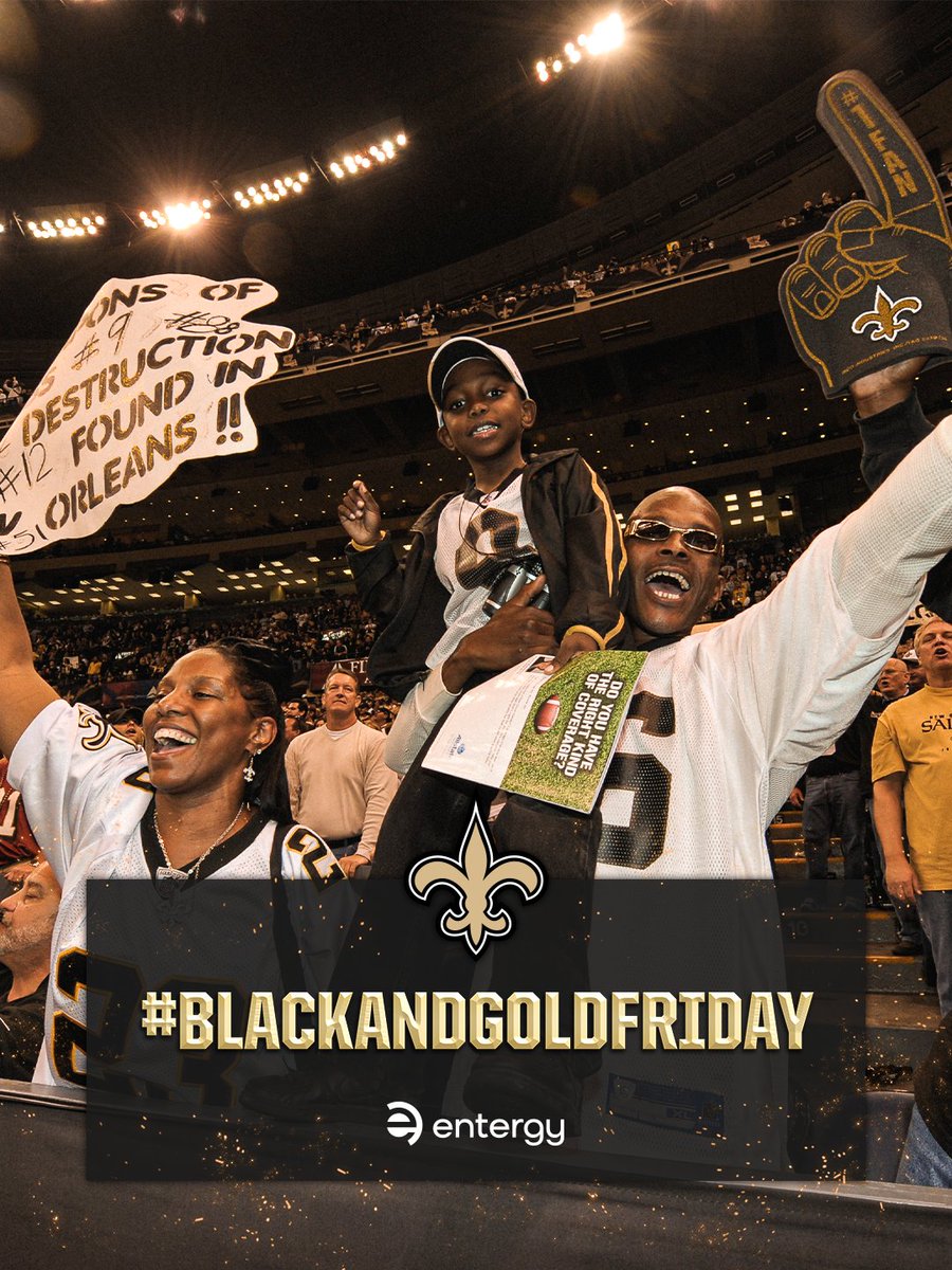 who's excited to be back in the Dome Sunday 👀👋
#Saints | @Entergy