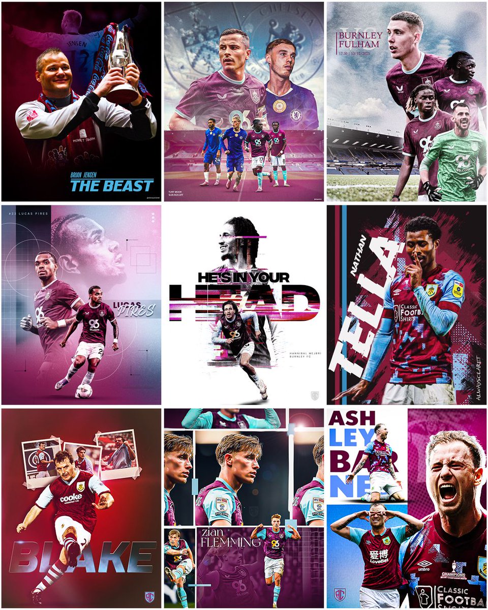 AlwaysClaret's tweet photo. I’m looking to team up with a player, agent, or sports agency who wants stronger graphics for their social media.

Step by step, I create clean, bold visuals that help boost a player’s profile online.

Good graphics make your updates look professional, help you stand out, and bring more attention to your career.

If you want someone reliable to work with every week, I’m ready to help.
Send me a message and let’s build your online presence together.

 #TwitterClarets | #BurnleyFC | #SMSports | #GraphicDesign