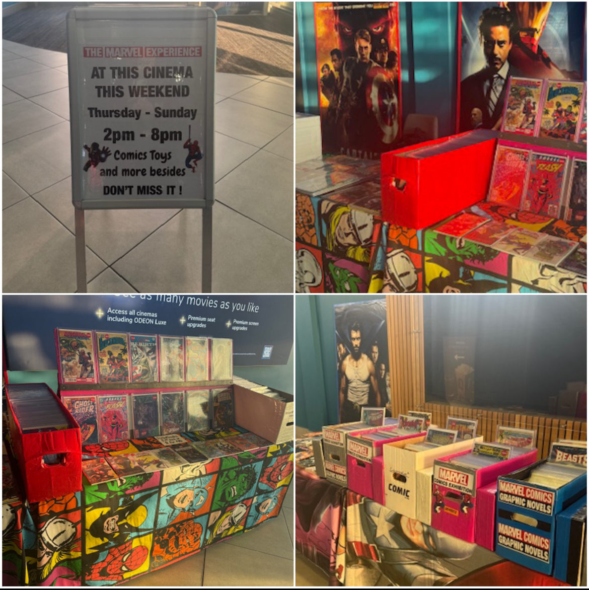 🎬✨ Calling all superhero fans! ✨🦸‍♂️🦸‍♀️
There’s a brand-new pop-up in town… and it’s one you won’t want to miss!

Movie Superhero Exhibitors have landed at Odeon Cinemas at The Croft this weekend!