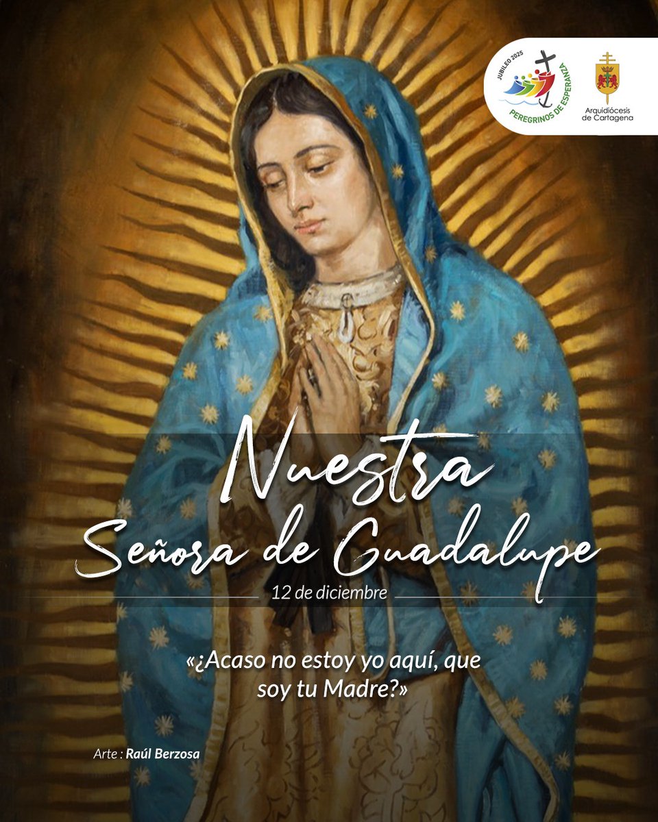 Nuestra Señora de Guadalupe

🌹Hoy venimos a ti, Madre de Guadalupe, para acogernos a tu amparo y tu protección. Sabemos que eres la Reina del cielo y de la tierra, y queremos que reines también en nuestro corazón. Condúcenos a los brazos de tu Hijo Amado. Amén.