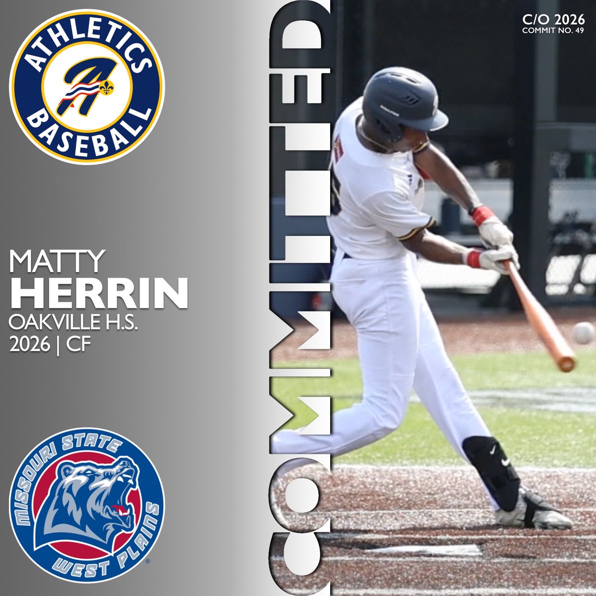 mattherrin_2026's tweet image. I am extremely blessed to announce my commitment to MSU West plains. Thank you to the coaching staff for the wonderful opportunity. Eternally grateful for the Lord, my family, and friends. On to the next chapter🙏