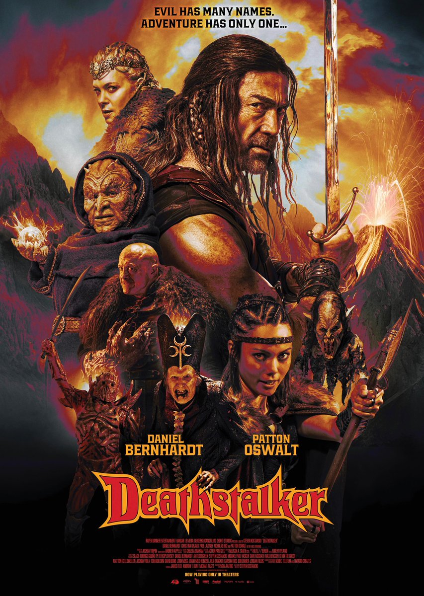 ¡<a href="/AeternaMadrid/">AeternaMadrid</a> trae la película de apertura de CUTRECON 15!

"Deathstalker" (2025)

Remake del casposo conansploitation de Roger Corman, a cargo del maestro Steven Kostanski, autor de "Psycho Goreman".

4 de febrero a las 21:30 en mk2 Cine Paz de Madrid.

¡Entradas próximamente!