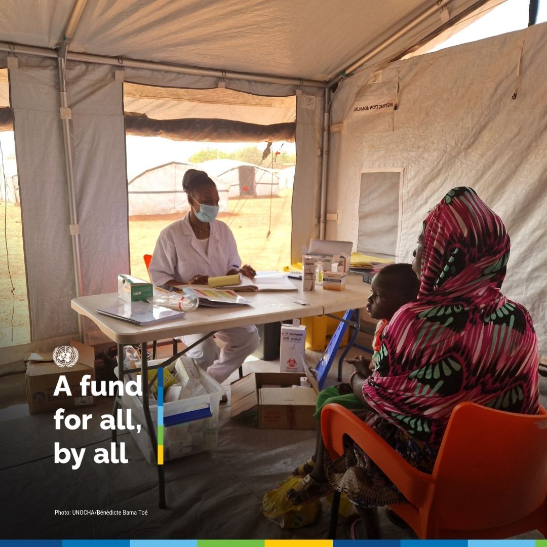 OCHABurkina's tweet photo. Grâce au financement de @UNCERF, le site d'accueil temporaire des personnes déplacées du Secteur 3 de #Dédougou dispose d’un poste de santé avancé, accueillant environ 50 patients par jour, PDI et pop. hôtes.

Il offre aussi un appui psychosocial aux personnes dans le besoin. https://t.co/JvgxCSykMH