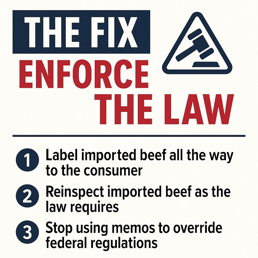 Beef Inspection Reform tweet media