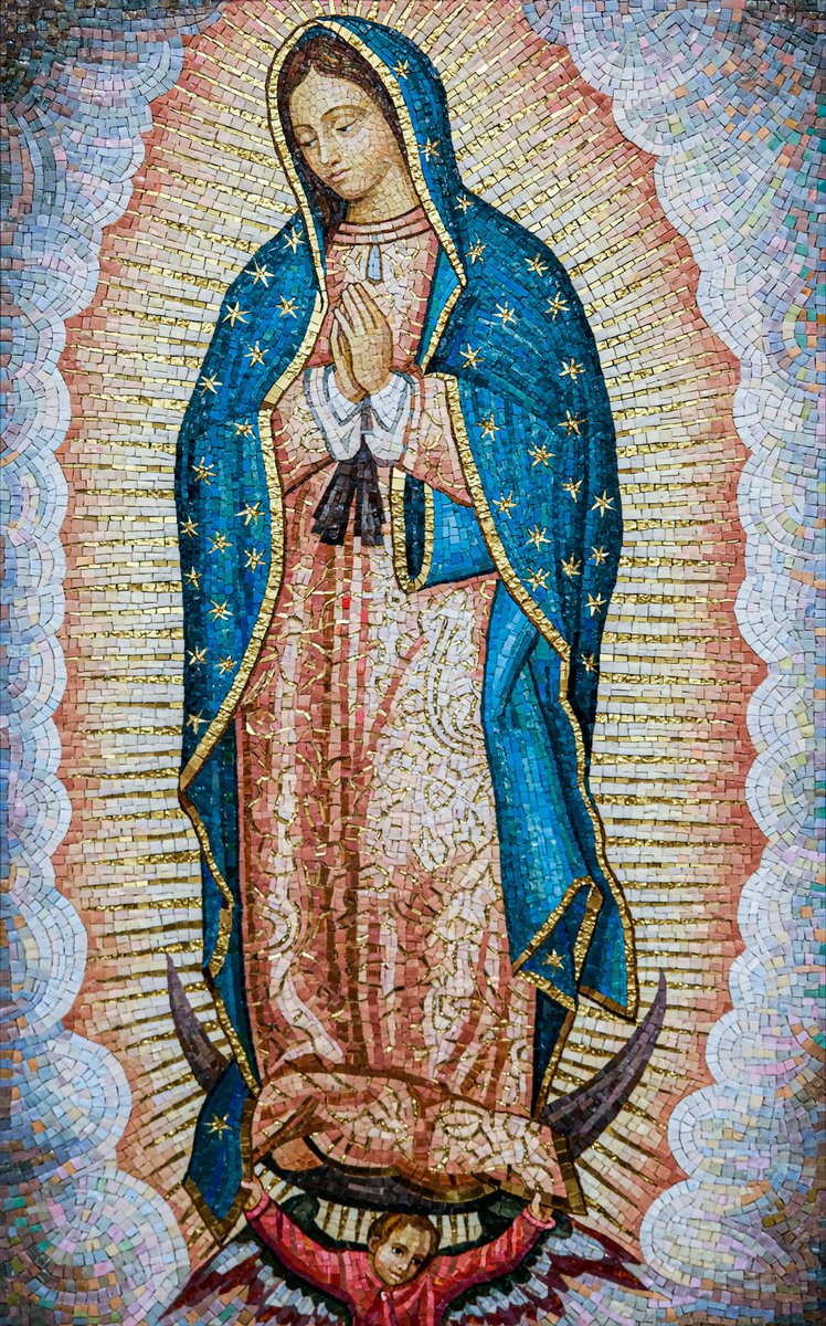 alexathallow's tweet image. From Our Lady of Guadalupe to St. Juan Diego

“Am I not here who am your Mother? Are you not under my shadow and protection? Am I not your fountain of life? Are you not in the folds of my mantle? In the crossing of my arms? Is there anything else you need?”