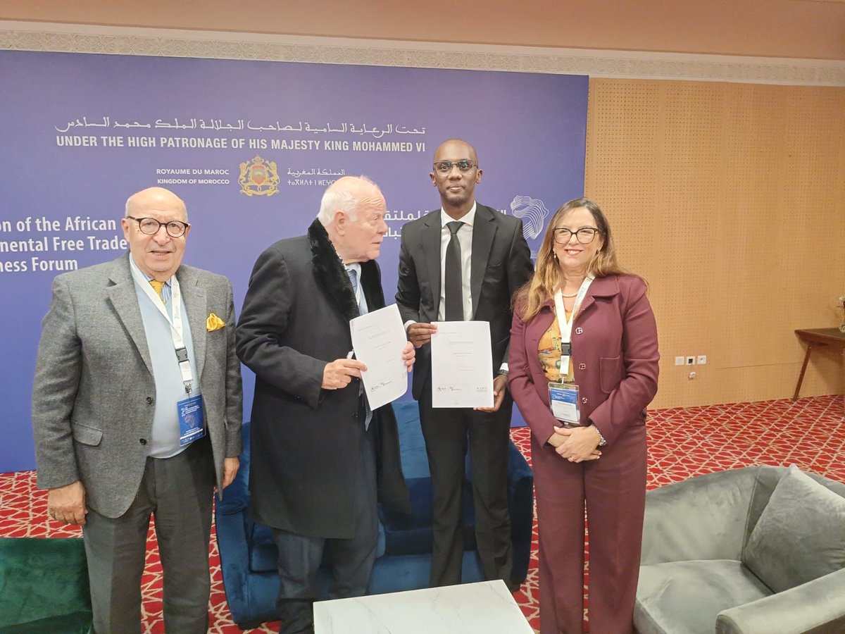 realsources_'s tweet image. We are thrilled to announce our strategic partnership with the Moroccan Association of Exporters (ASMEX).

This MOU creates structured trade pathways for African companies entering Morocco and Moroccan expansion across the continent.

#AfCFTA #ASMEX #RSA #TradeWithRSA