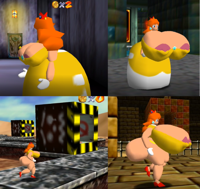 URRGGHHHguy's tweet photo. i saw a low poly model of peach and daisy on DA and i just couldn't resist so i made them playable in sm64coopdx! They even have voices! I still recommend using these in private servers only.

will post some flats of them ingame soon :3

Download: https://t.co/380240P7Vz https://t.co/LifYvJ2c9v
