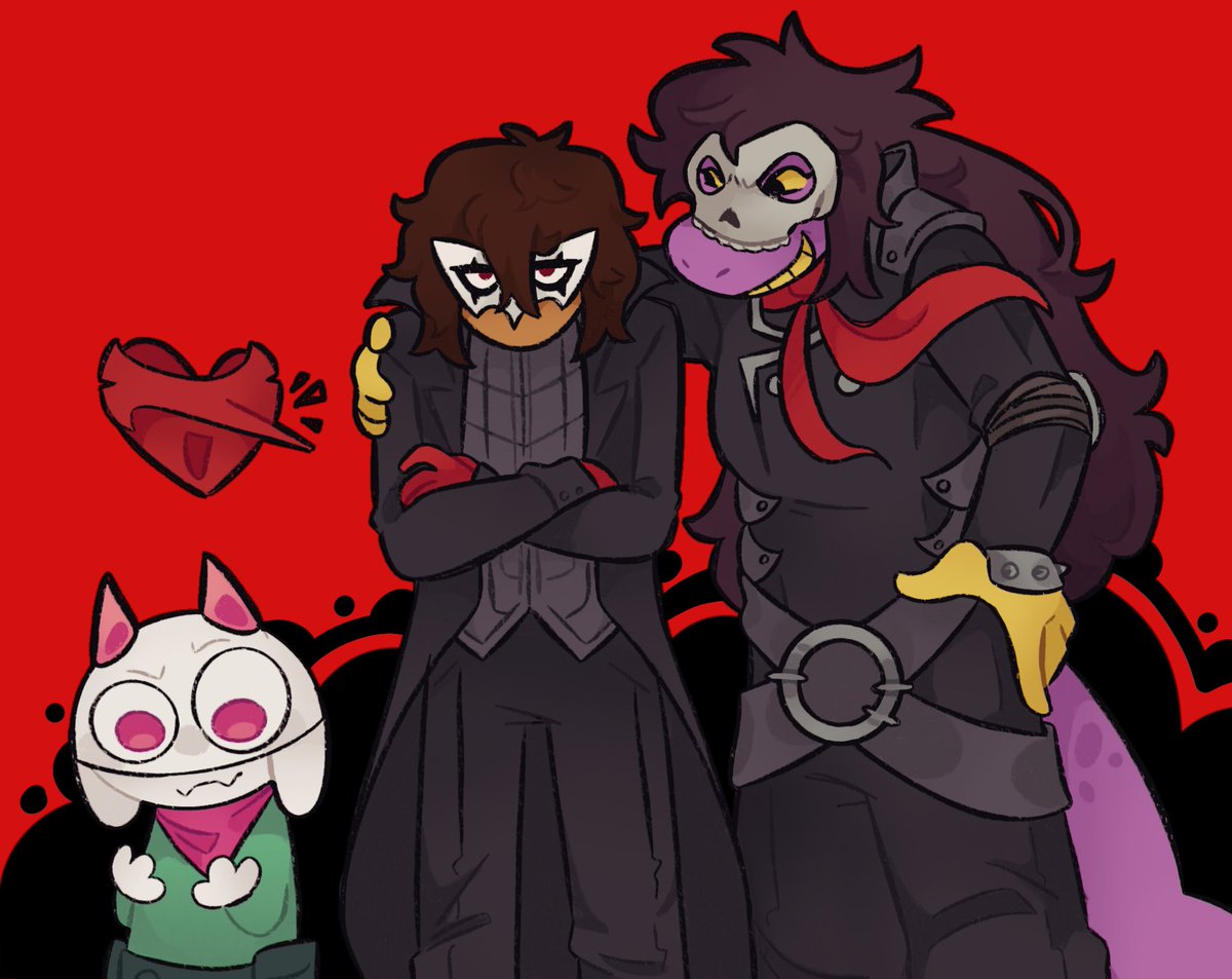 punchingmoths's tweet photo. dedumb day 12 of 22 🎂
worst phantom thieves ever https://t.co/h6e4NbVCxD