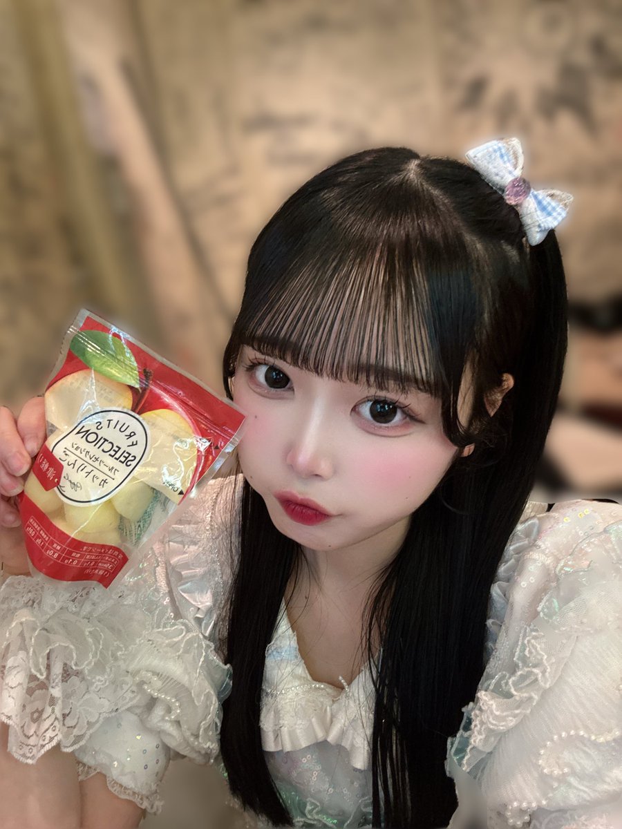 りんごヘアも好きー？🍎