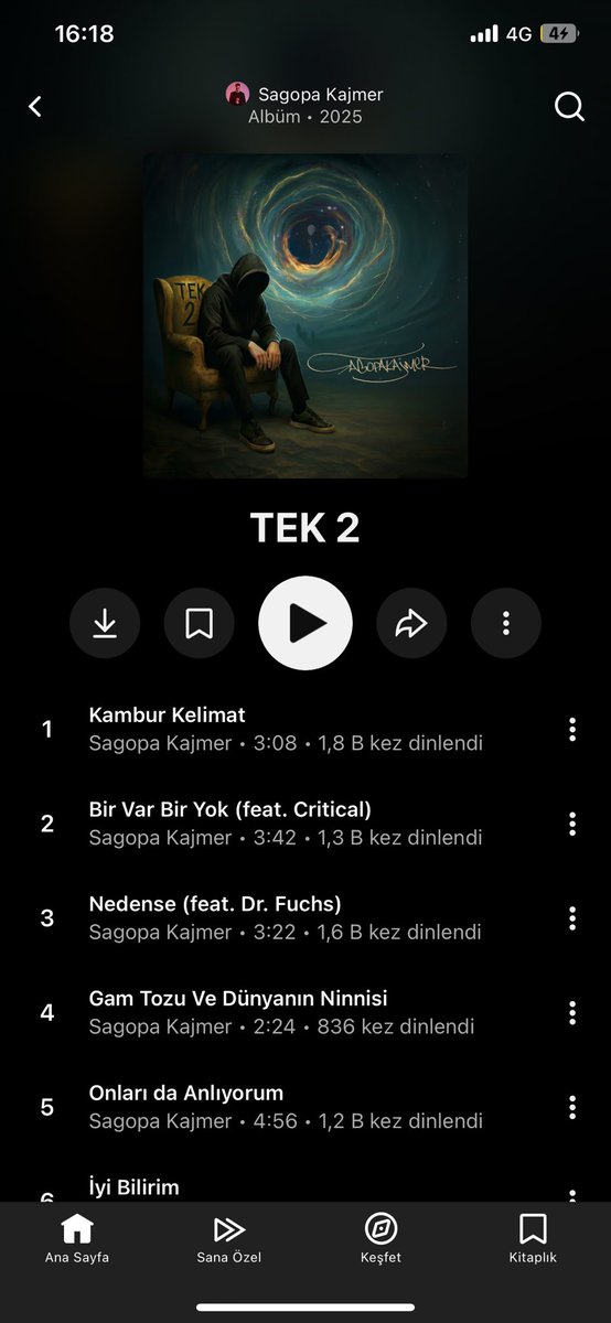 Çıktııı 🔥🔥🔥  <a href="/Sagopakajmerrap/">Sagopa Kajmer</a> Yine mükemmel , yine harika 🐬❤️ En az 1 hafta benim playlist sabitlendi 🫶🏻🐬