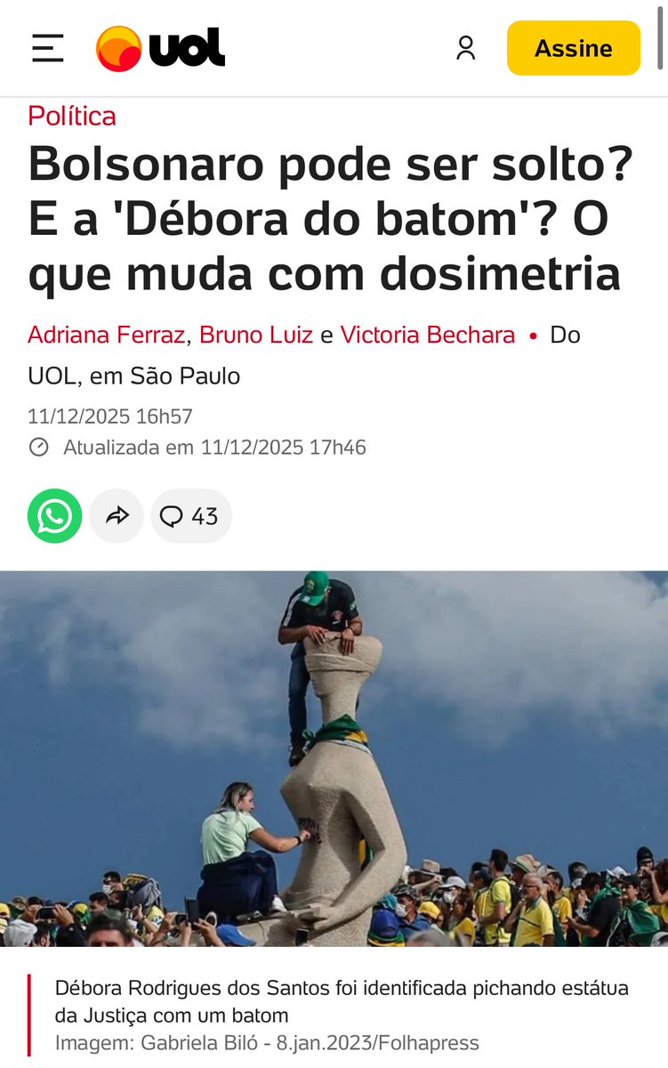 profdiegonunes's tweet photo. E, no @UOL , os cálculos (feitos graças ao Luiz Eduardo Cardoso) nova dosimetria caso o PL avance: https://t.co/QsYKGzXMQH