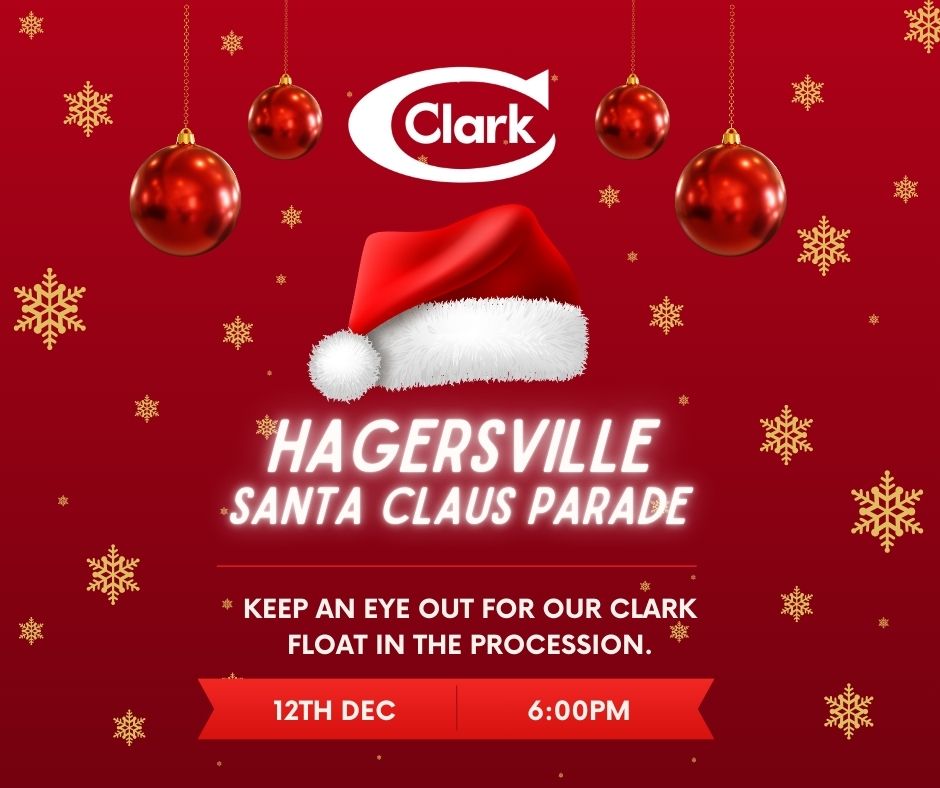 Hagersville, we’ll see you tonight at 6 p.m.! 

🎄📷Catch Clark Ag Systems’ Susan Zuk joining Santa again as Mrs. Claus, plus our Clark float built by the Clark Agri Service team.  

Bundle up and enjoy the parade! 📷