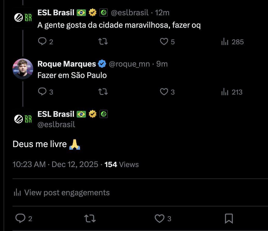 ESL Brasil 🇧🇷 tweet media