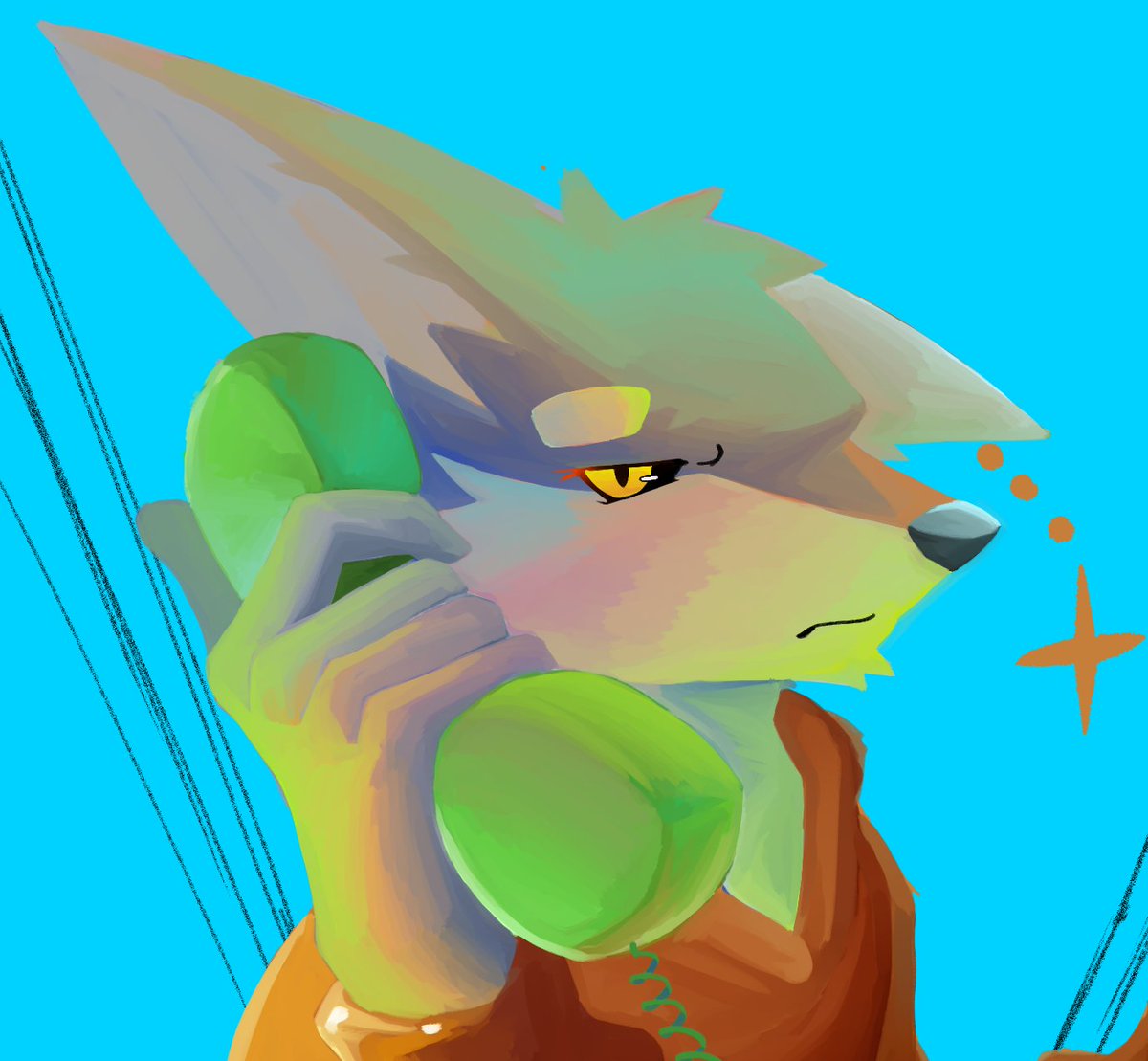 もふもふ になった もしもし