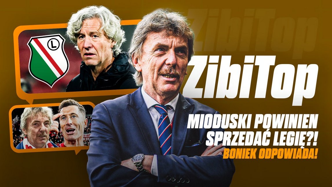 "Wiem jedno. Gdyby na boisko wyszło jedenastu Bońków, to muszę szczerze powiedzieć – nie widzę jedenastu innych zawodników, którzy by mnie pokonali.

Jedenastu Lewandowskich? Byłbym faworytem!"

Czas na kolejną odsłonę cyklu "Zibi Top"! ⤵️