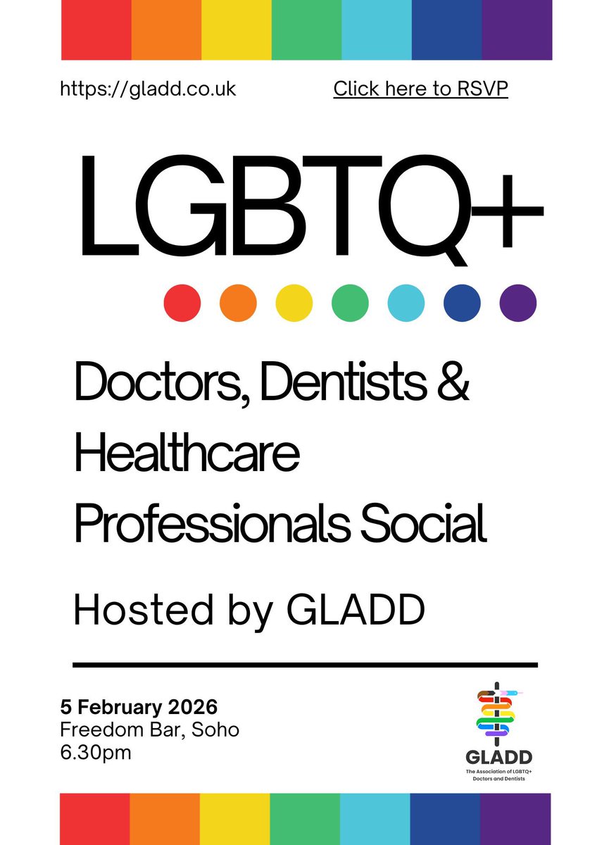 The Association of LGBTQ+ Doctors & Dentists tweet media