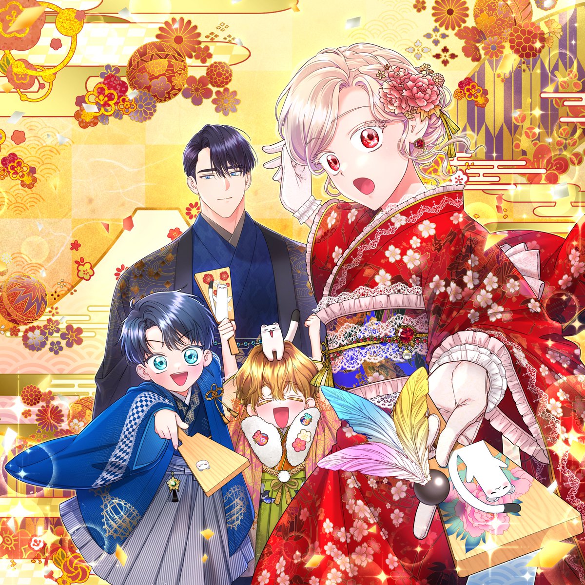 無能な継母ですが、家族の溺愛が止まりません！』公式アカウント