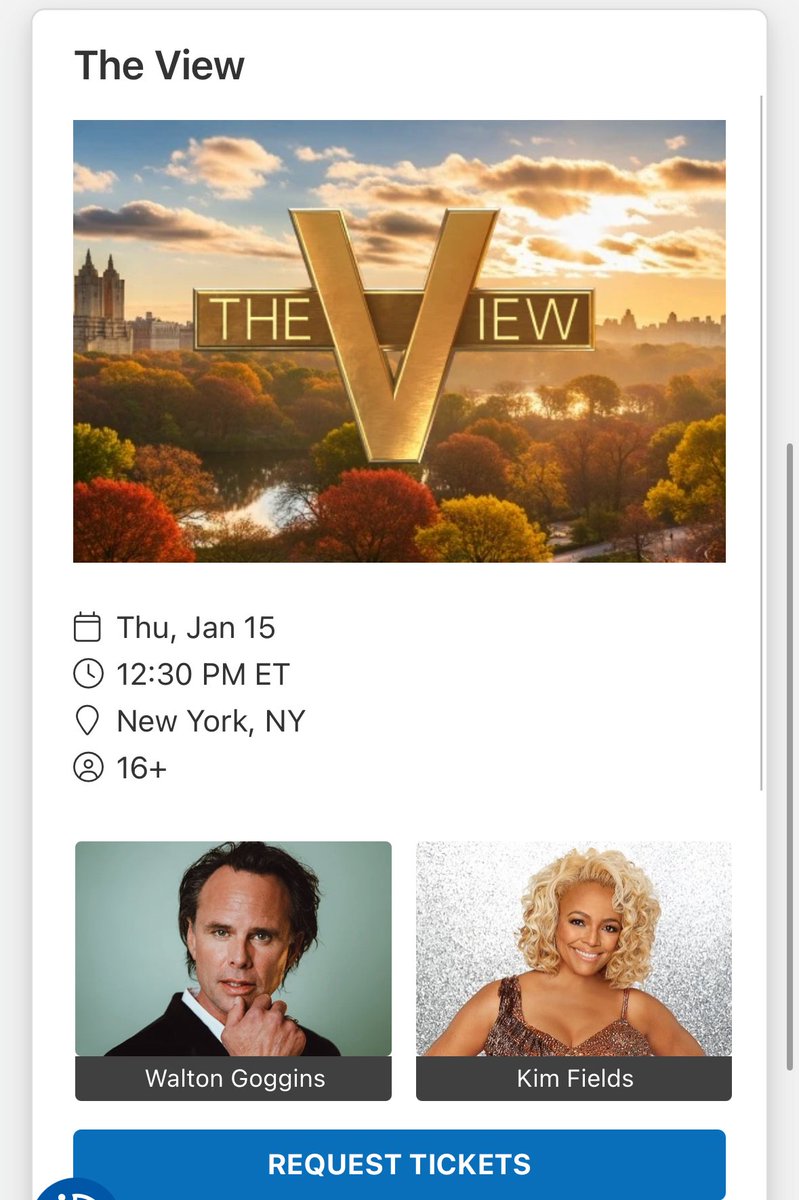 It looks like Walton Goggins is scheduled to be on the View on January 15th (the day after Fallout 2x05 premieres). Episode 5 must be absolutely insane yall 😳😱👀