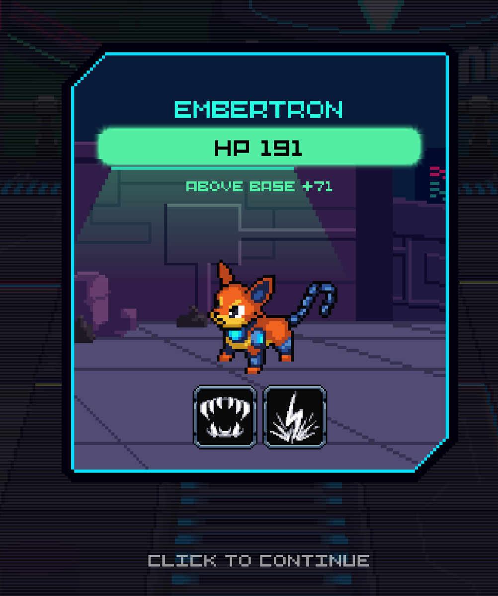 Update V0.25: Hatching &amp; Monster fixes live! 🚀

v0.22 → Egg hatching fully enabled! Share those juicy rolls degens 🥚✨

v0.22 (hotfix) → Base HP &amp; Attacks now display correctly

v0.25 → Latest drop:

💠 Fixed hatching visuals
💠 Fixed skill assignment on monsters
💠 Swapped