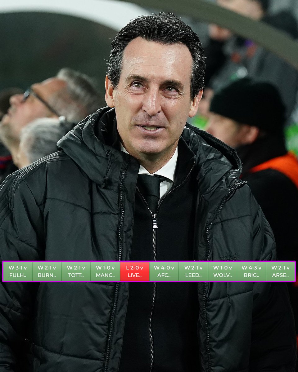 footballontnt's tweet image. After failing to even score in the first four PL games this season, Aston Villa have won 9 of their last 10 matches 😱

Unai Emery’s side are the first team to win none of their first five games and then collect 27 points from their next 30 available 📈