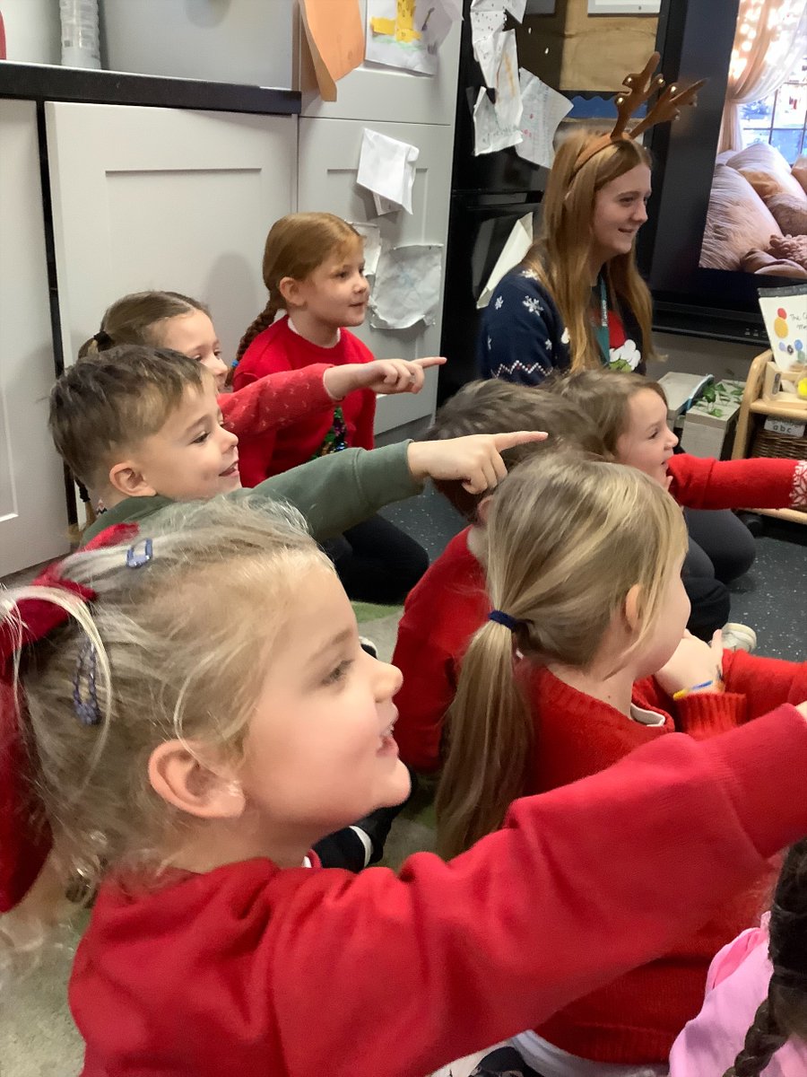 Class 1 had a special visitor this morning. Our Christmas cheer and wonderful singing made Santa burst into our classroom. Santa made sure we were all on the 'nice list' and told us lots of interesting facts about his reindeers. He even ate the biscuit we made for him! #EYFS