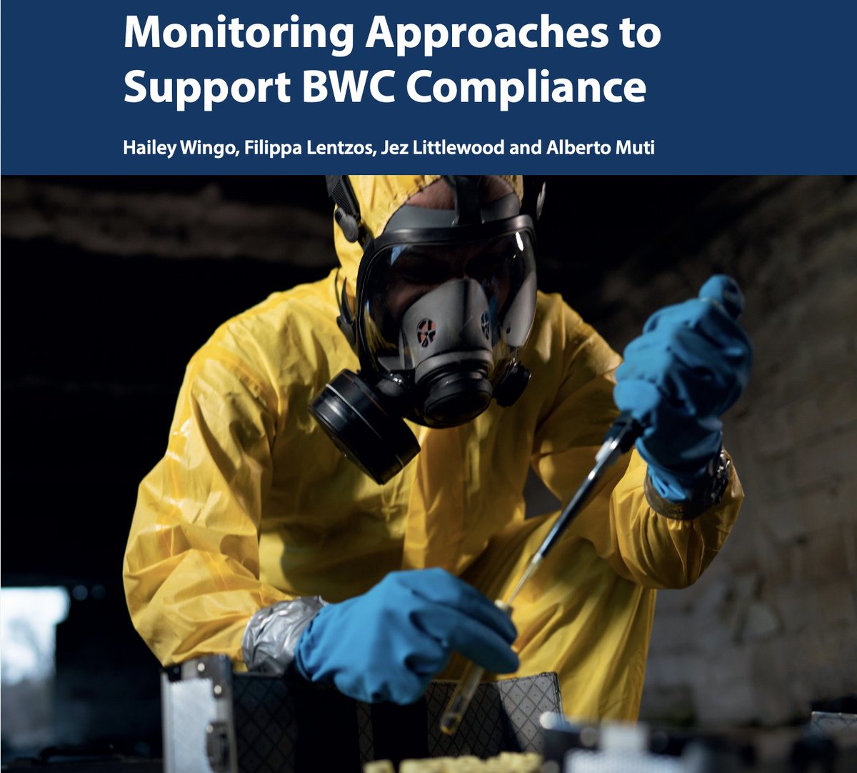 FilippaLentzos's tweet image. The final report of the 2-year joint @vertic_org--King's @warstudies project on observable signs of #bioweapons development is out today
#1972BWC #verification #VEREX #transparency #CBMs #EmergingTech 
tinyurl.com/bdzerbz6