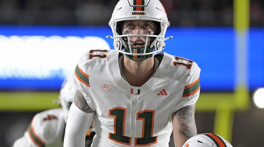 CodyCarpentier's tweet photo. Play Action Completion Percentage in Final Season

#2025NFLDraft + #2026NFLDraft

1) Carson Beck: 79.0%
2) Will Howard: 78.7%
3) Shedeur Sanders: 76.6%
4) Cam Ward: 75.4%
5) Jalen Milroe: 75.0%
6) Dante Moore: 74.8%*
7) Dillon Gabriel: 72.8%
8) Joey Aguilar: 72.7%
9) Jaxson Dart: 72.1%
10) Ty Simpson: 71.0%*
11) Fernando Mendoza: 70.6%

*expected to return to school