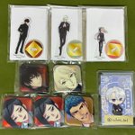 交換/譲渡】 刀剣乱舞 大本丸博 アクリルタグプレート スクエア缶