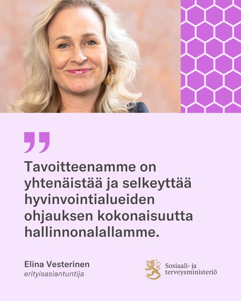 Hyvinvointialueiden perustaminen oli vasta alkusoittoa. Kehittämistyötä riittää moneksi vuodeksi, kirjoittaa Elina Vesterinen kolumnissaan.

🔗stm.fi/-/valtion-on-p…