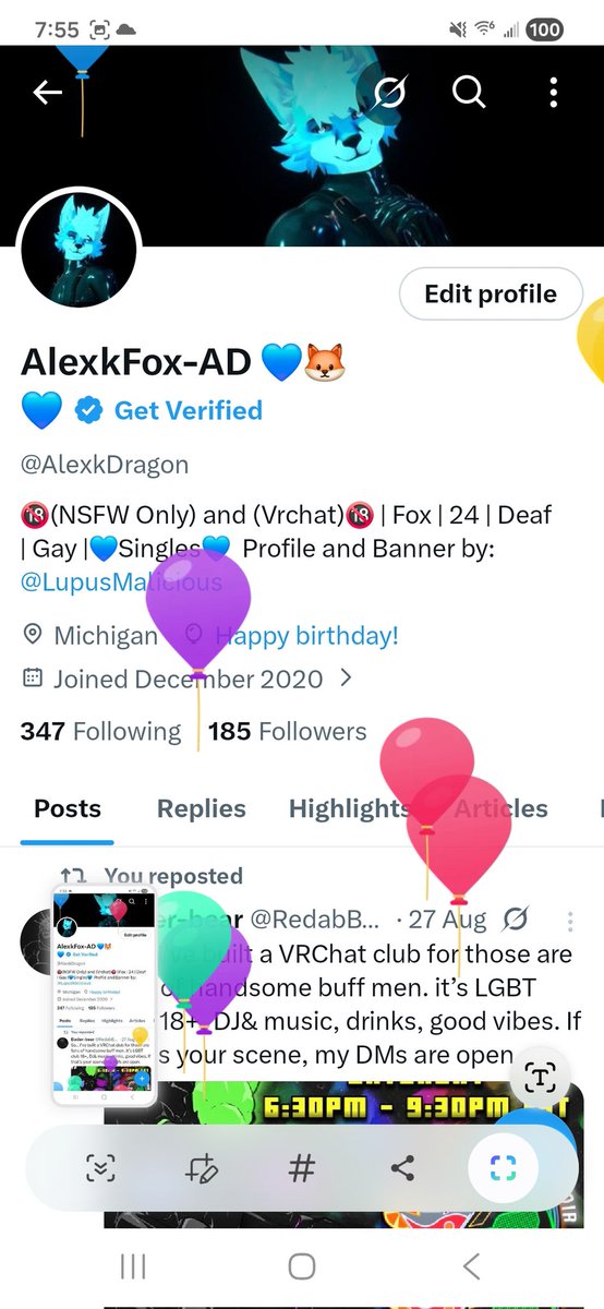 AlexkDragon's tweet photo. Well well, look like today is My birthday 🎂 https://t.co/lHLMvrbzo2