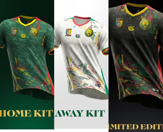 Fourteen dévoile les prix Officiels des maillots des Lions Indomptables pour la CAN au Maroc:

▫️Le maillot Vert Rouge Jaune DOMICILE 67,297.57 FCFA

▫️Le maillot Blanc EXTÉRIEUR 67,297.57 FCFA

▫️Le maillot Noir ÉDITION LIMITÉE 75,538.09 FCFA

Quand c'est cher c'est mieux 🤑🤑🤑