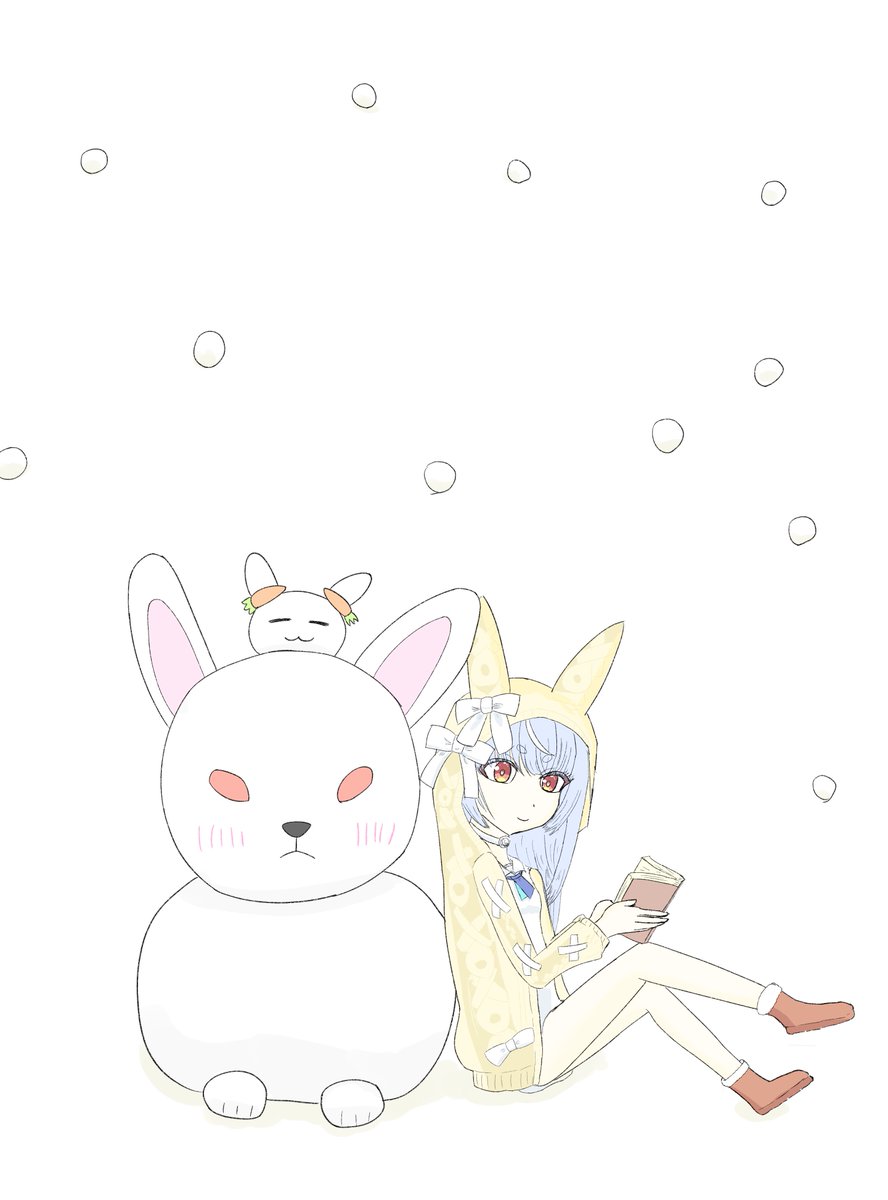 miikerooni's tweet photo. 雪うさぎ！
#ぺこらーと https://t.co/gauBN5hULk