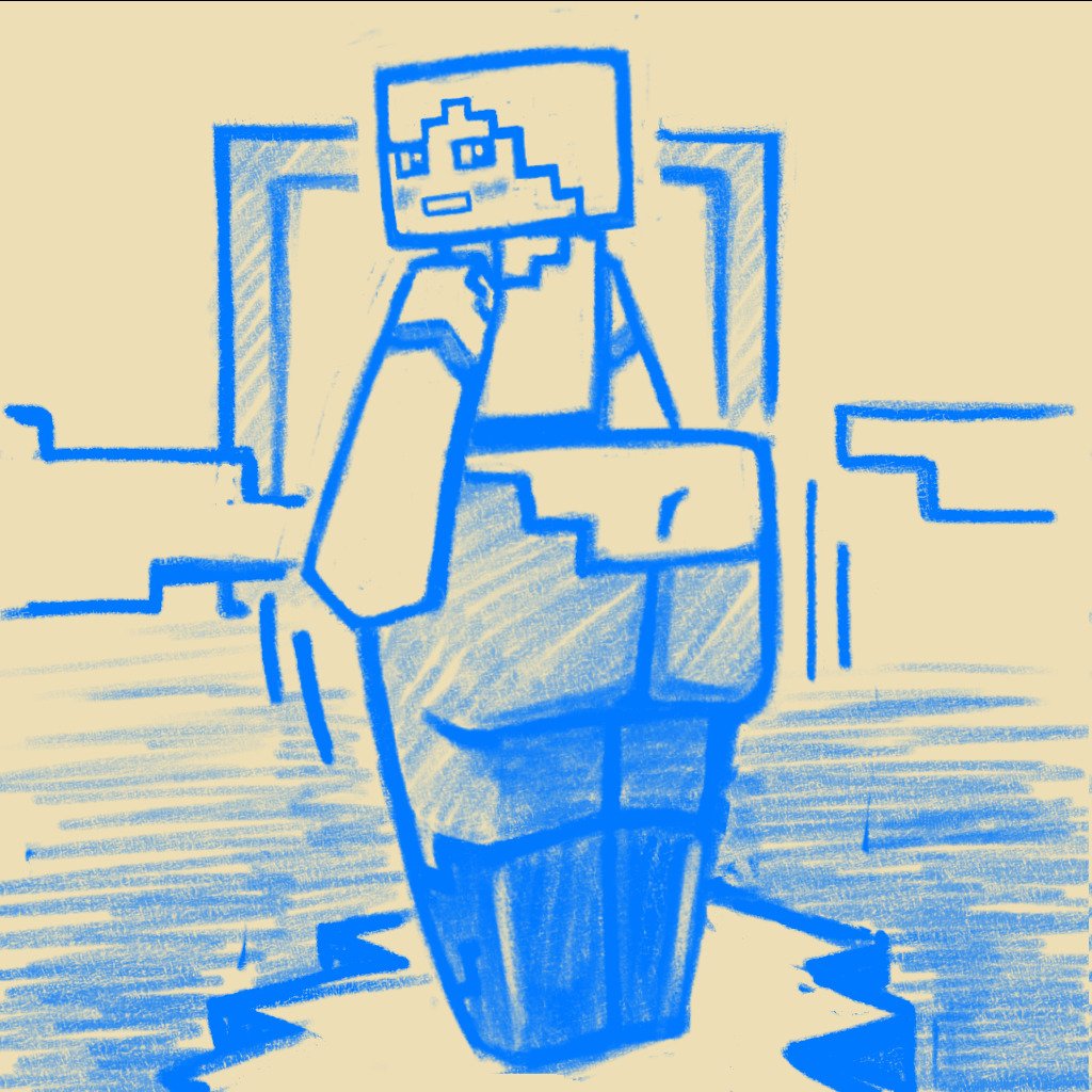 Little fat butted Alex doodle!
This was fun! I'll do more of these!!!