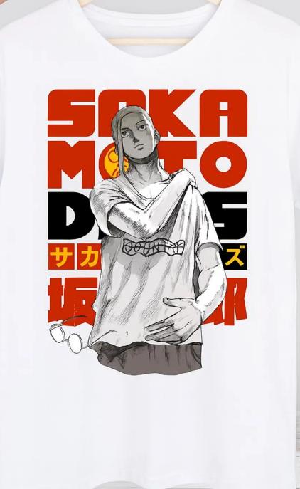 Deepeshsachde16's tweet photo. Would you like to buy Sakamoto Days T-shirt? https://t.co/QDZxkMHMDx